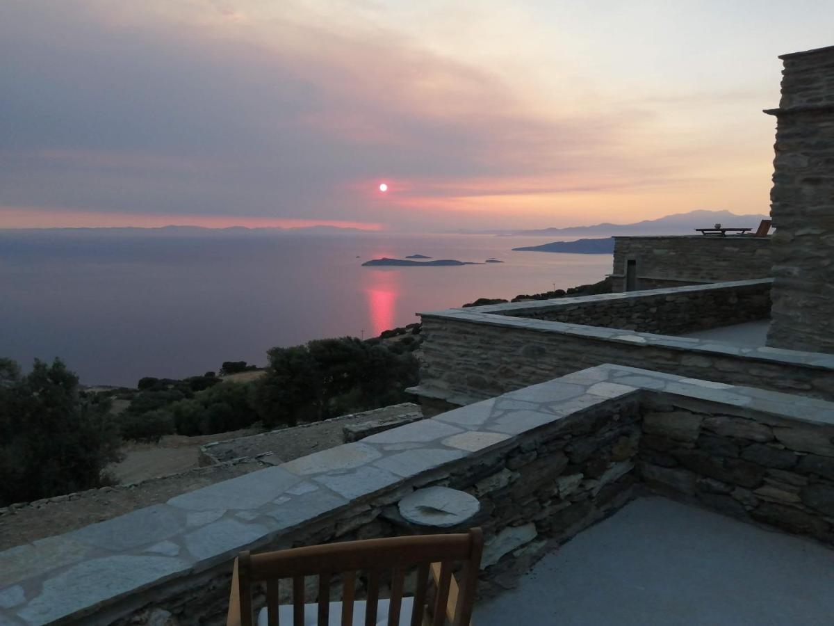Aegean Deep Blue Andros Ano Aprovato Apartment ภายนอก รูปภาพ