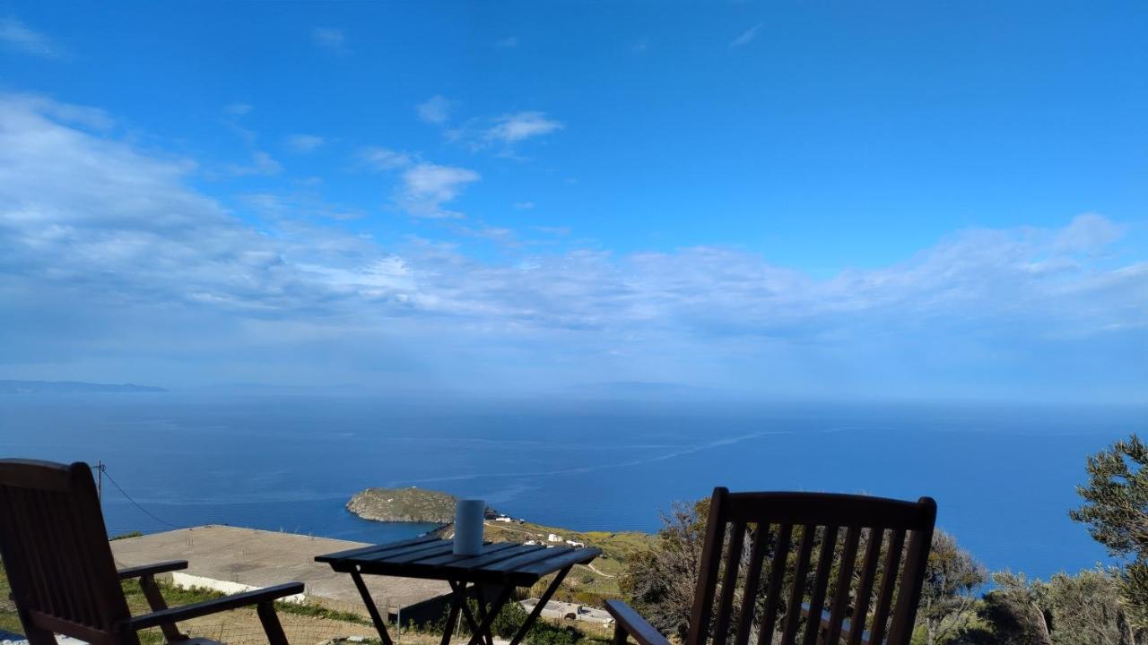 Aegean Deep Blue Andros Ano Aprovato Apartment ภายนอก รูปภาพ