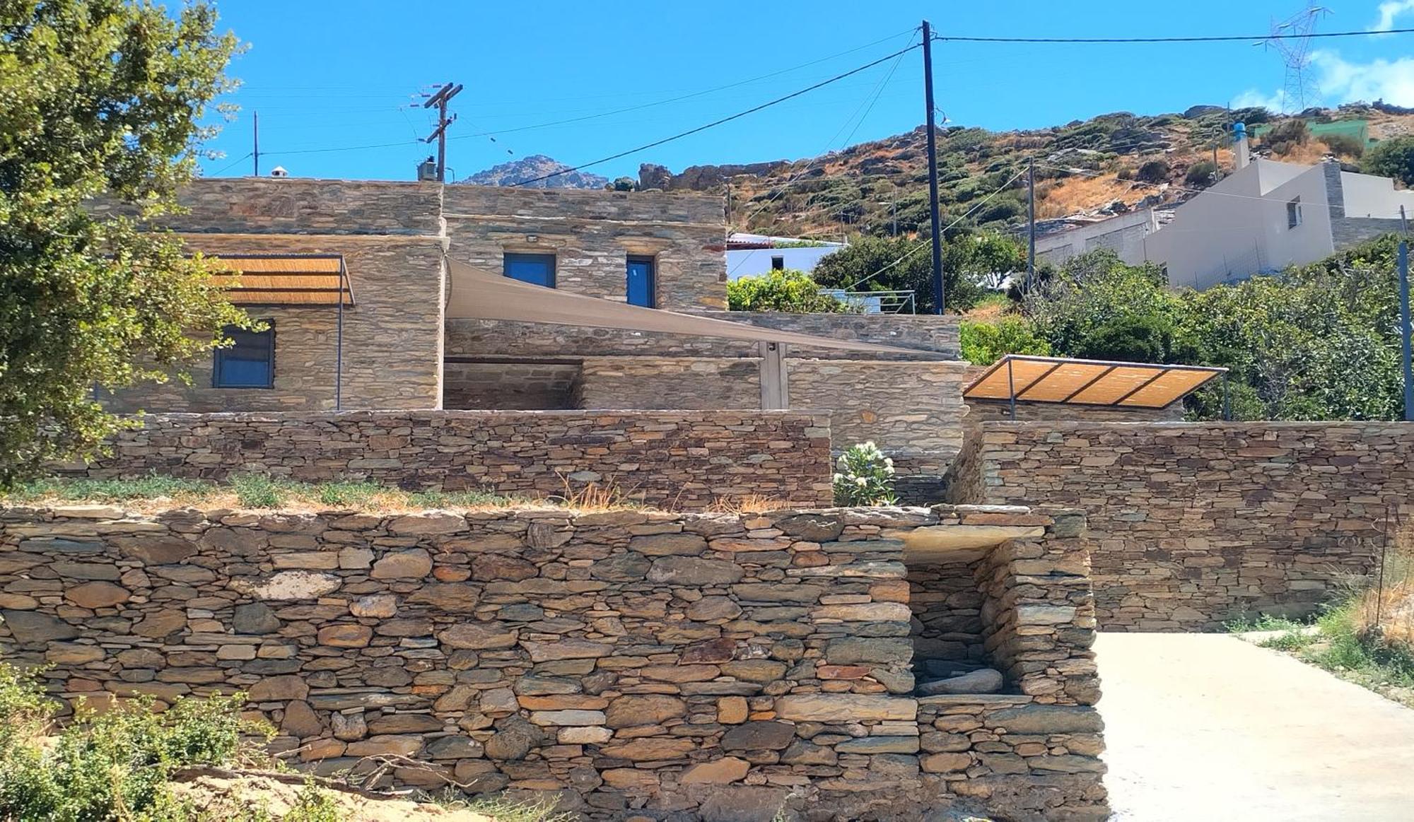 Aegean Deep Blue Andros Ano Aprovato Apartment ภายนอก รูปภาพ